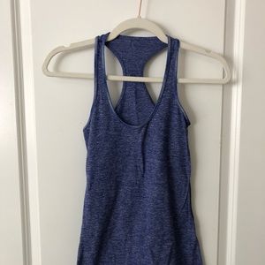 Lululemon racerback tank in blue